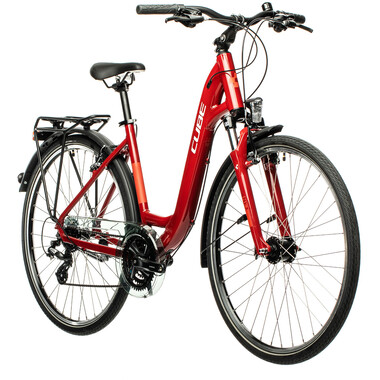 Bicicleta de senderismo CUBE TOURING WAVE Rojo 2021 0